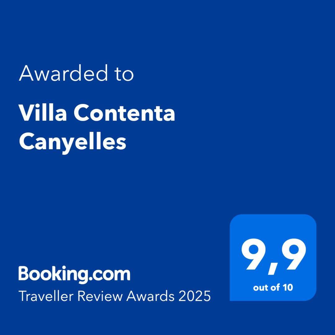 Villa Contenta Canyelles Canyelles  Bagian luar foto
